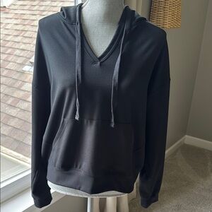 Thread & Supply Black V-Neck Sweater